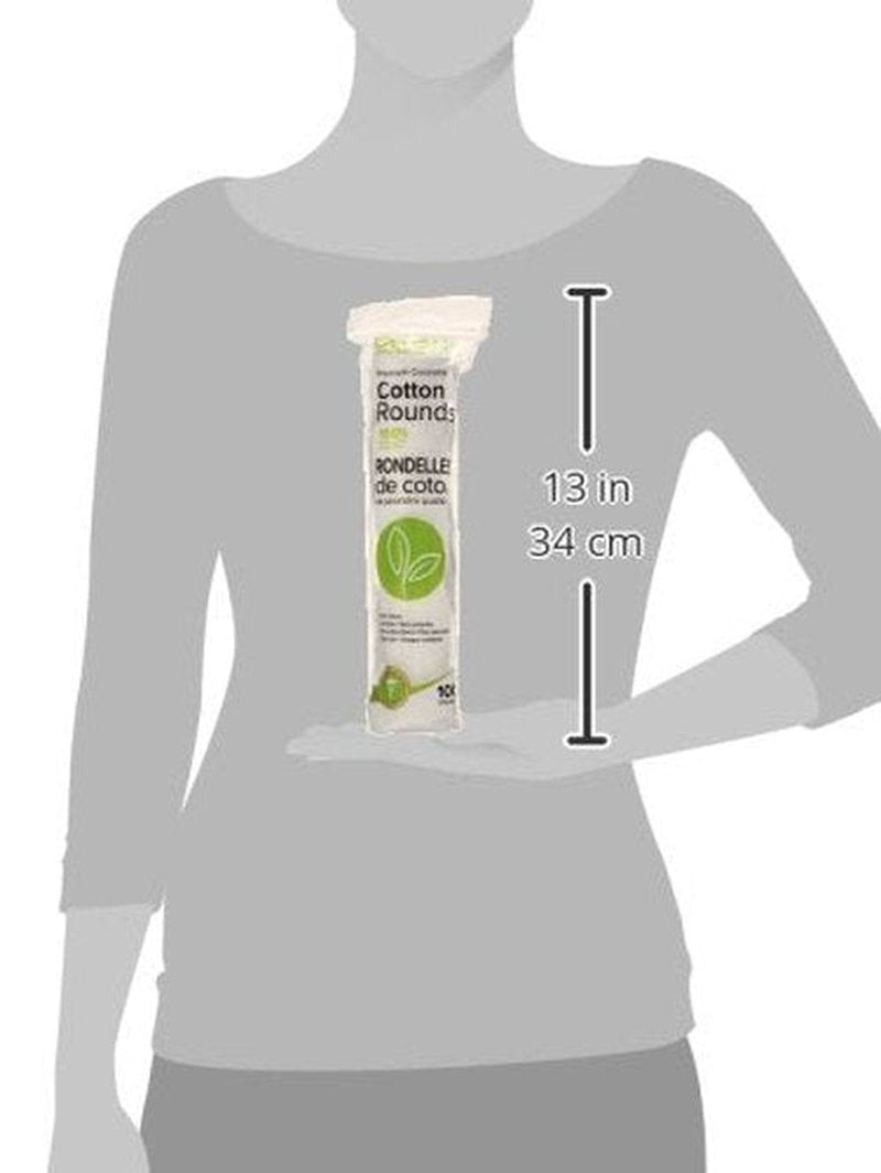 DELON Premium Cosmetic Cotton Rounds, 800 count