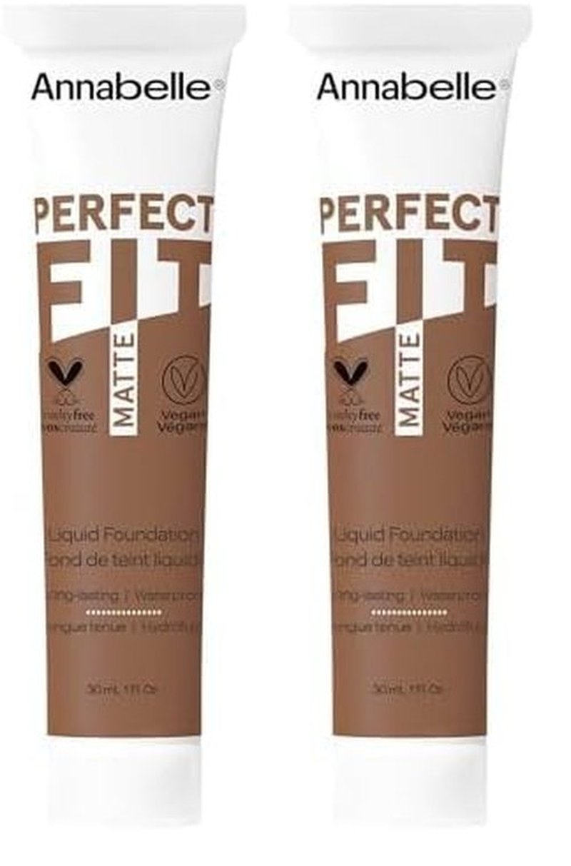 Annabelle Perfect Fit Foundation, Chestnut, 1 Ounce (Pack of 2)