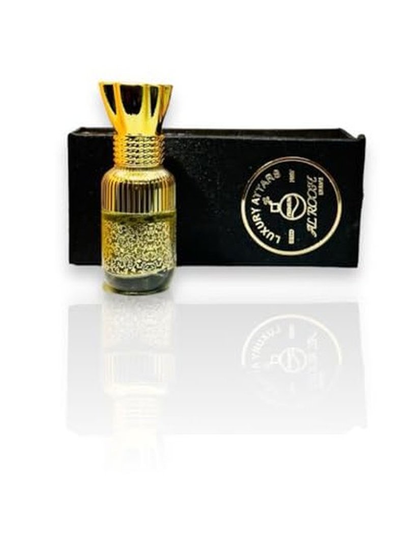 AL ROOH Arabian Perfume for Men & Women Absolute Oud Amberwood Attar -Arabic Perfume Oil Luxurious Fragrance Attar Oil - Long Lasting and Addictive - Alchohol Free - Pure & Natural - Unisex 10ml