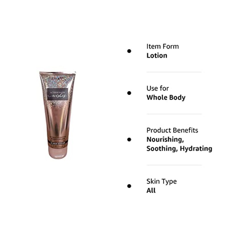 Bath and Body Works ROSE WATER & IVY Ultra Shea Body Cream 8 Ounce (2019 Limited Edition)