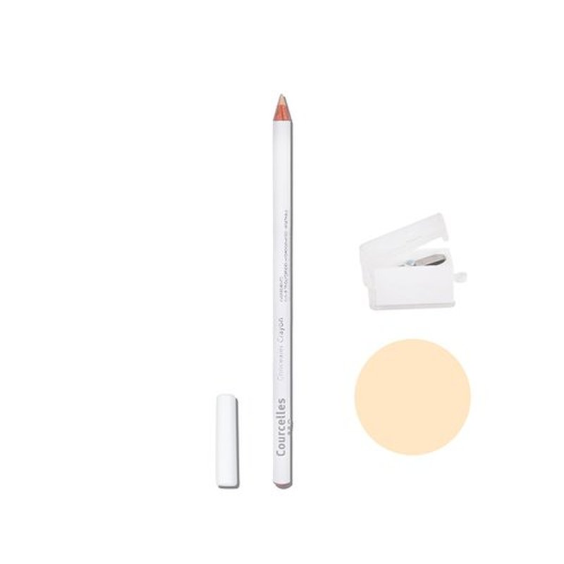 [K-Beauty Makeup] Courcelles Concealer Pencil CC700/CC800, Soft type-Natural Cover, light beige/natural beige (CC700-Light Beige+Sharpener)