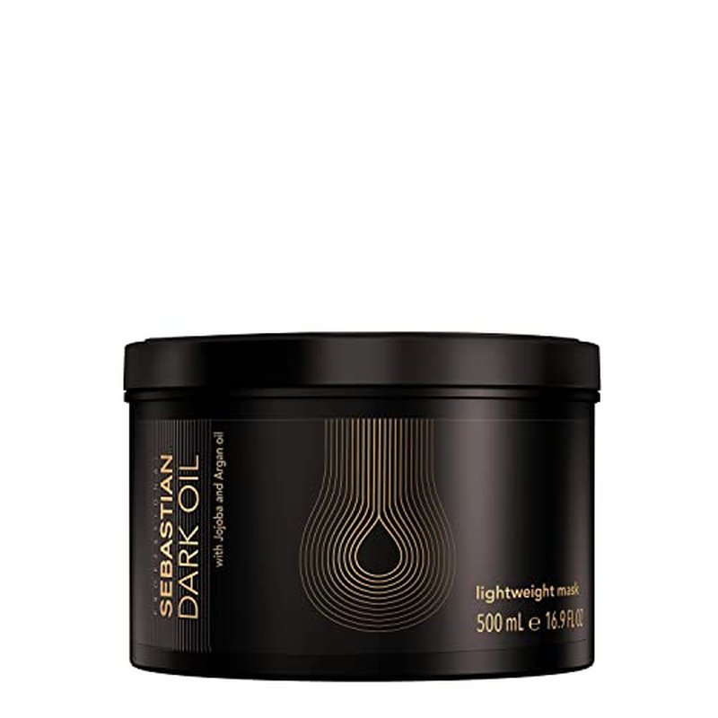 Sebastian Dark Oil Lightweight Mask, with Jojoba and Argan Oils, 5.1 oz
