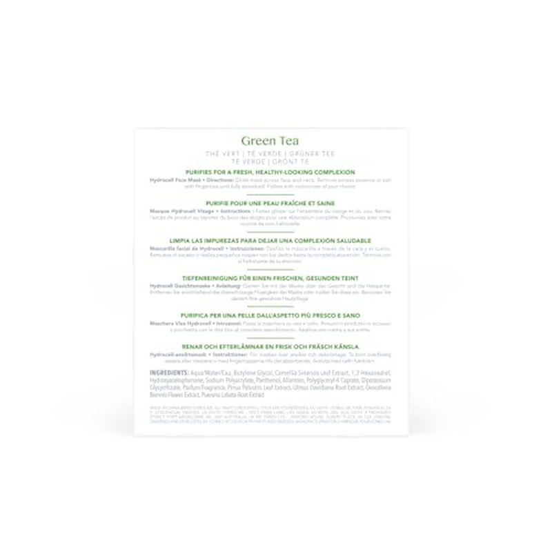 FOREO Green Tea UFO Activated Facial Mask for Blemish-Prone Oily Skin, 6 pack, Purifying, Antioxidant, Moisturizing, Green Tea & Ulmus Extract, Cruelty-Free, Clean Formula, Compatible with UFO 2 & UFO