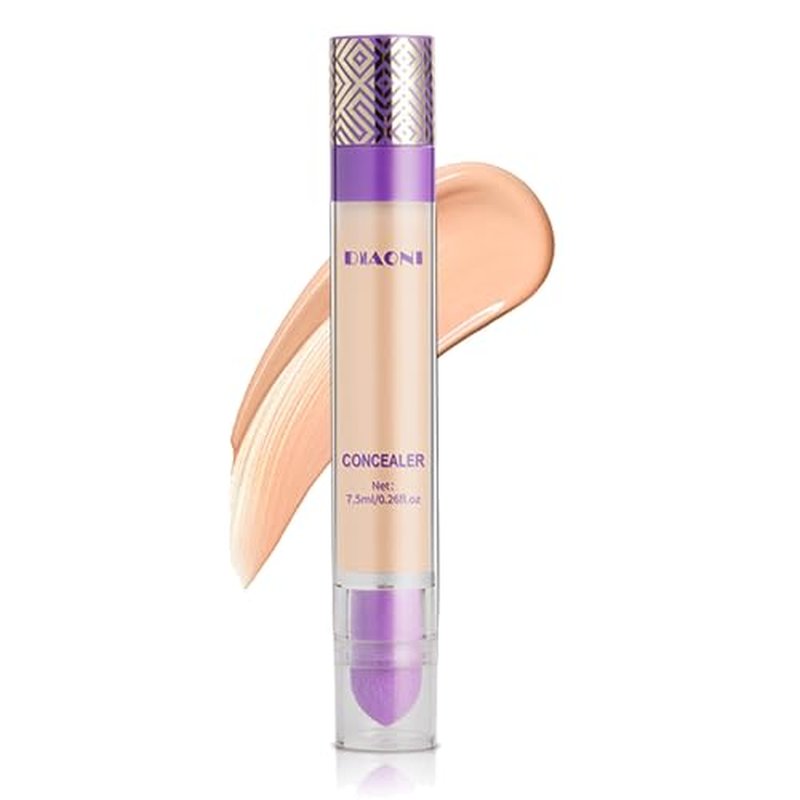 Diaoni Concealer,Diaoni Coverage Concealer,7.5ml Diaoni Concealer Stick, Diaoni High Coverage Concealer, Concealer Stick Full Coverage, Long-Lasting Waterproof Concealer (#01)