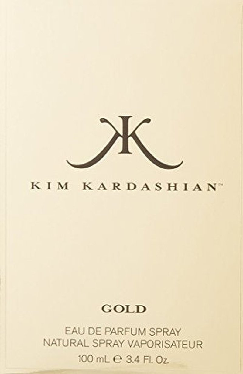 Kim Kardashian Gold Eau De Parfum Spray, 3.4 oz (Pack of 2)