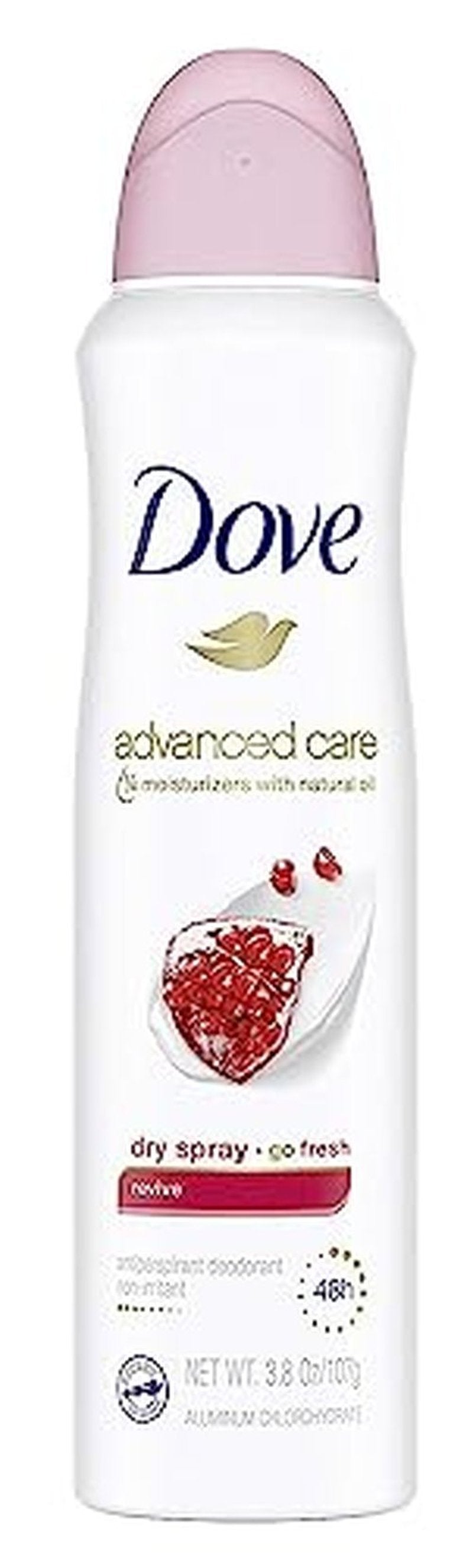 Dove Antiperspirant Deodorant Dry Spray, Go Fresh Cool Essentials Travel Size, 1 Ounce (Pack of 6)