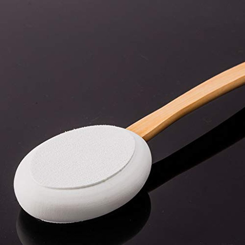 Toem Back Lotion Applicator | Tea Tree Oil, Body Wash, Shower Gel, Tanning Lotion, Aloe Vera Gel, Back Acne Gel, Self Applicator Pad | Includes 1 Back Lotion Applicator & 1 Hook (1 Pad)