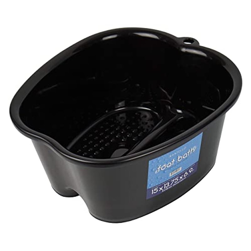 Mantello Foot Bath, Extra Large, Foot Soaking Tub - Pedicure Bowl - Foot Soak Tub (Blue)
