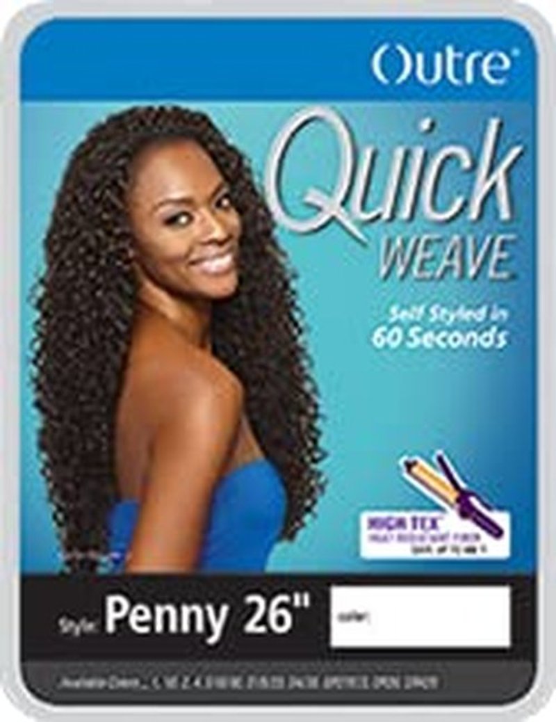 Outre PENNY 26" (DR425)-Synthetic Quick Weave Half Wig