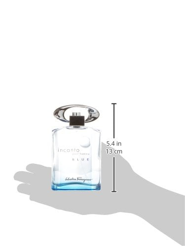 Salvatore Ferragamo Incanto Blue Cologne Eau De Toilette Spray 3.4 Ounce