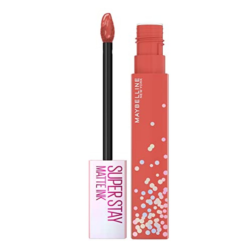 Maybelline Super Stay Matte Ink Liquid Lipstick Makeup, Long Lasting High Impact Color, Up to 16H Wear, Mover, Brown, 1 Count