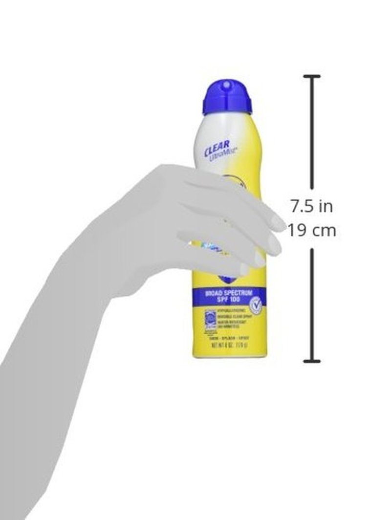 Banana Boat UltraMist Kids MAX Protect & Play Clear Spray Sunscreen SPF 100: 6 OZ (Pack of 2)