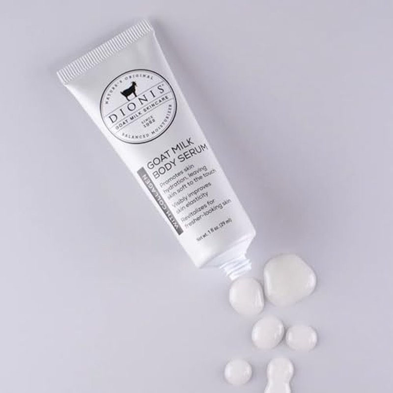 Dionis Body Treatment Goat Milk Duo - Body Lotion with Retinol and Body Serum with Collagen For Smoother and Younger Skin