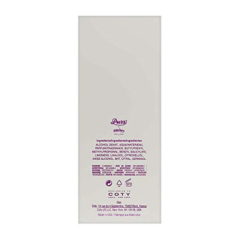 Kate Perry Purr Eau De Parfum Spray for Women, 3.4 Ounce, Packaging may vary (Pack of 1)