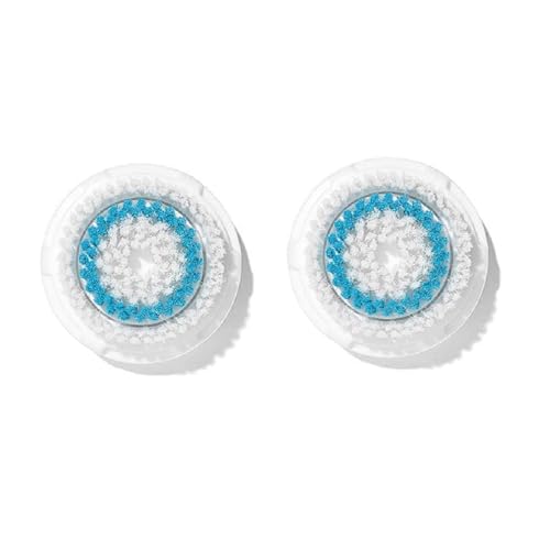 Clarisonic Brush Head Replacements | Compatible with Mia 1, Mia 2, Mia Fit, Alpha Fit| Verified by Transparency, Deep Pore,2 Pack