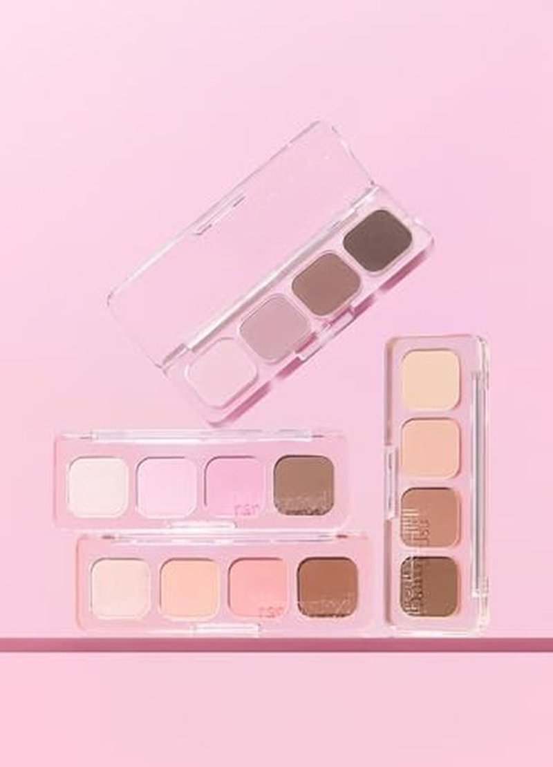 Lilybyred Mood It Palette (2024 Renewal) - 4-Shade Eyeshadow Palette (01_Fresh it)