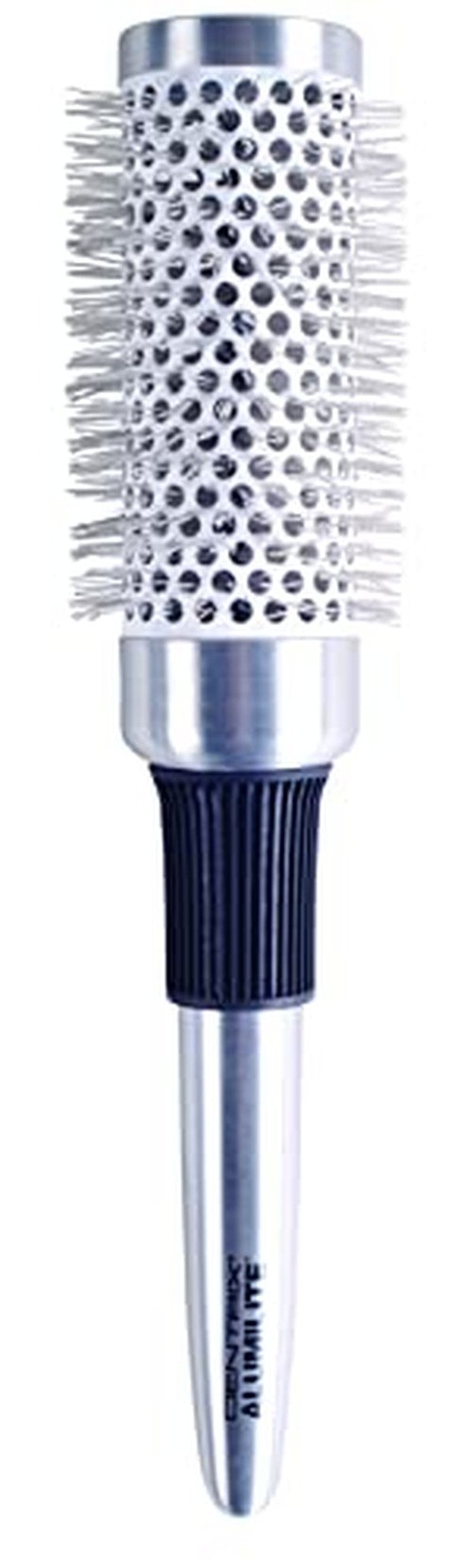 Cricket Centrix Alumilite 43mm Round Thermal Hair Brush for Blow Drying, Curling, Styling, Ceramic Barrel Hairbrush Anti-Static Anti-Frizz for All Hair Types