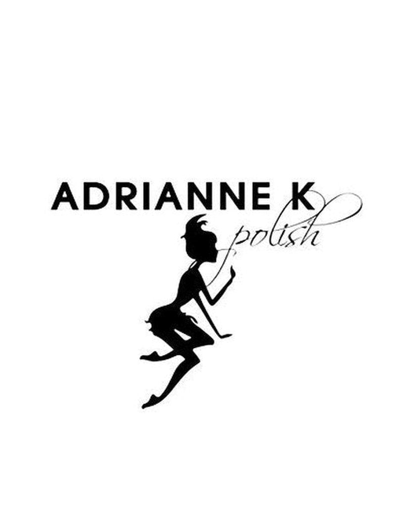ADRIANNE K Shiny Light Pink and Gray Nail Polish, Sophia! Vegan, Quick Dry, Chip Resistant. Durable, .51 Fl oz. Made in USA