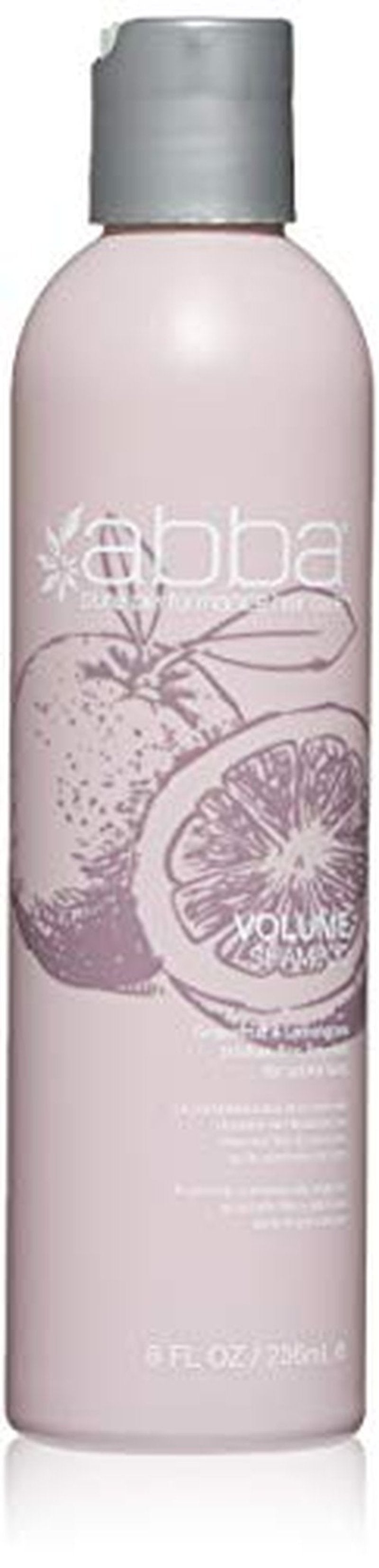 ABBA Volume Shampoo, Grapefruit & Lemongrass, 8 Fl Oz