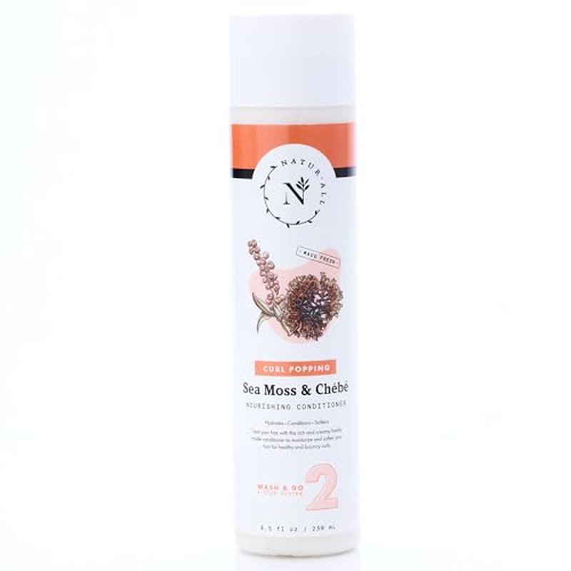 NaturAll Hydrating Hair Conditioner - All Natural with Avocado & Kiwi, Silicone Paraben & Cruelty-Free - Adds Moisture & Shine - For Dry, Frizzy Hair - 11.8 oz