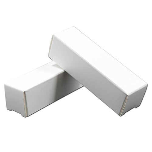 BAT Pack 50 Pack 0.78x0.78x3.34 inch Rectangle Kraft Paper DIY Lipstick White Boxes Beauty Accessories Essence Oil Lipstick Bottle Packaging Gift Makeup Organzier Tube Storage