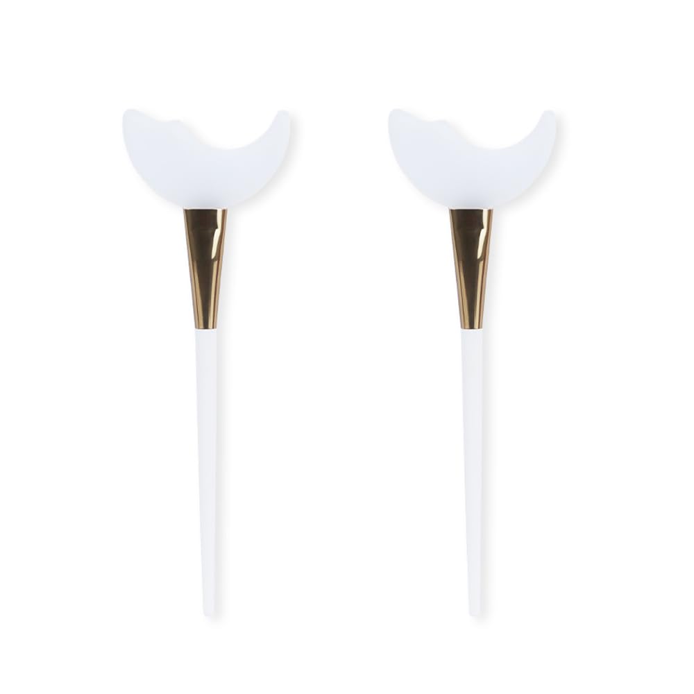 2 Pcs Mascara Guard Shields, Eyelash Eyeline Eyeshadow Shield Guard, Silicone Reusable Eye Makeup Tool, Upper/Lower Eye Guards to Prevent Makeup Residue