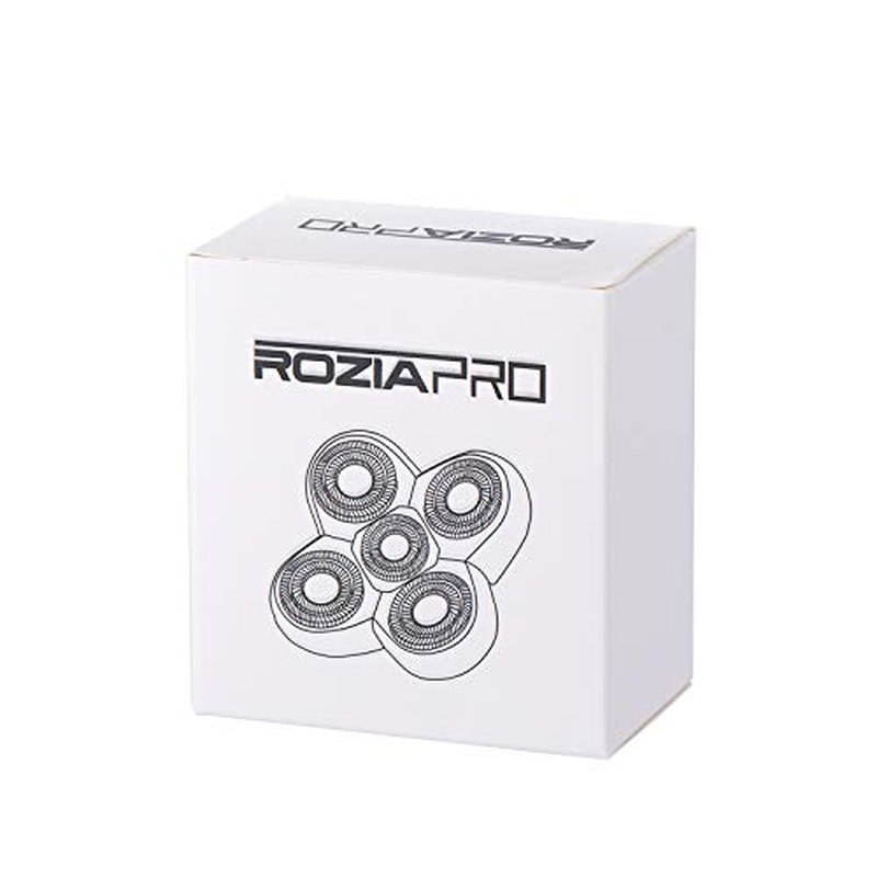 Roziapro Replacement Shaver Head Blade Cutters 5D Floating Shaving Waterproof Electric Razor (Gray)