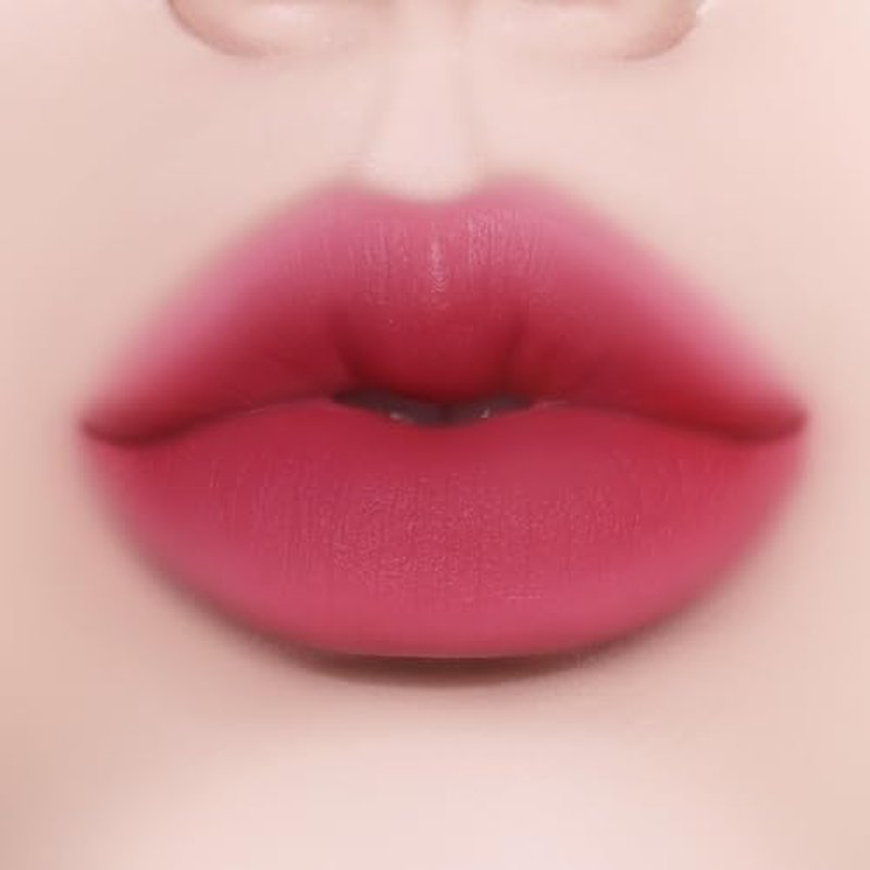 FORENCOS Bisou Velvet Lip Tint, Soft Easy Finger Smearing, High Pigmentation, Matte Finish, Non-Sticky, Smooth Coloring, Longwear (01 Lafleur)