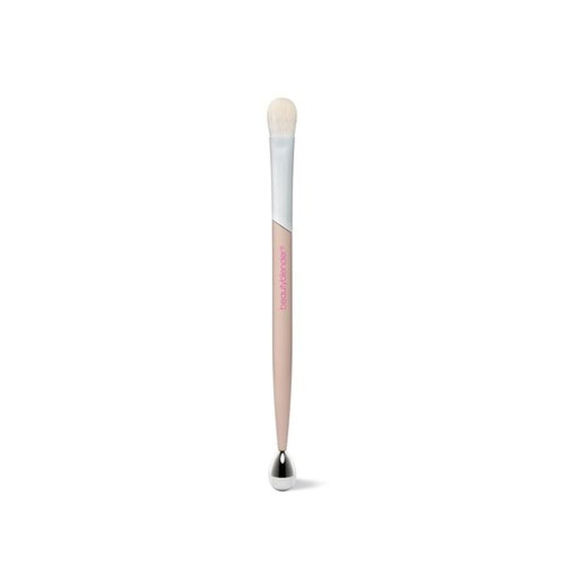 beautyblender Double Sided SHADY LADY All-Over Eyeshadow Makeup Brush & Cooling Roller. Vegan, Cruelty Free and Made in the USA