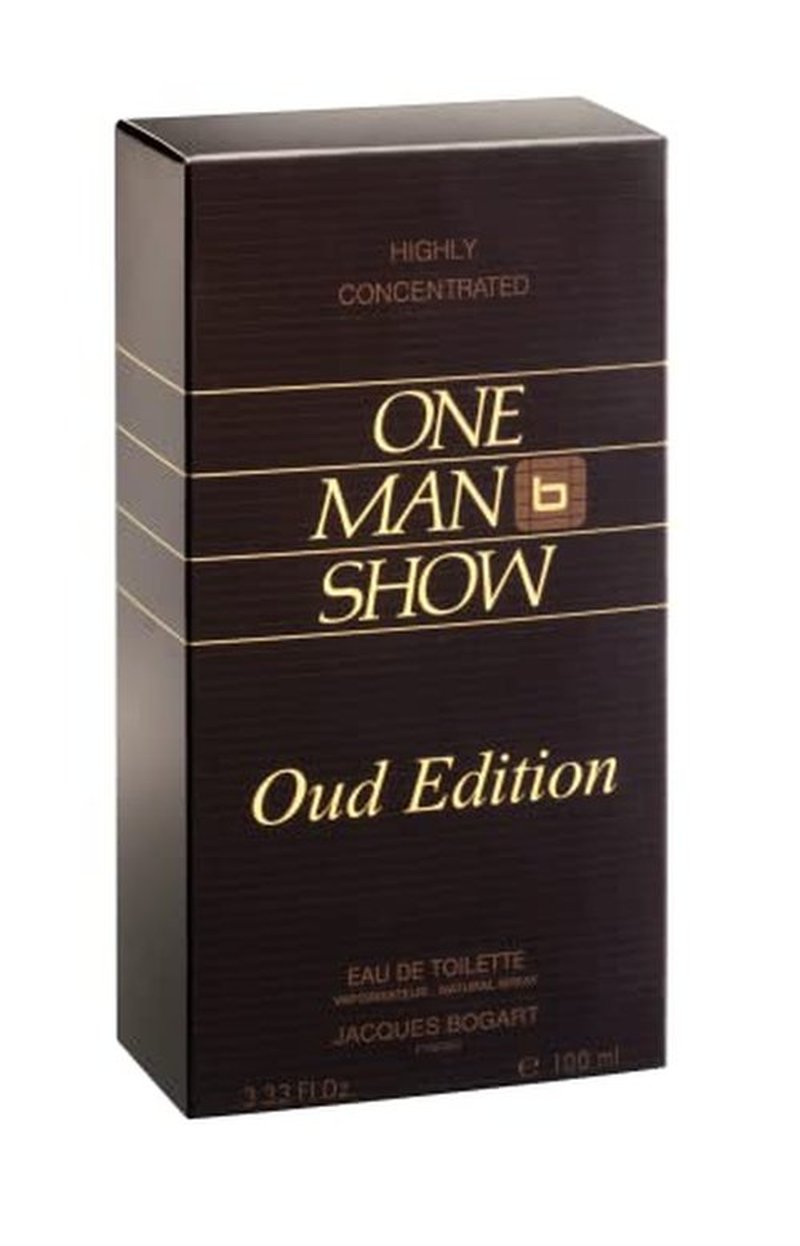 Jacques Bogart One Man Show for Men, Eau de Toilette Spray, Oud Edition, 3.33 Ounce