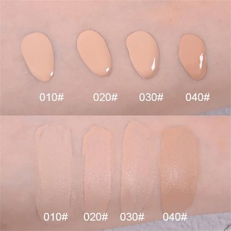 Aoa Satin Drops Foundation, Aoa Foundation Drops, Satin Drops Foundation, Aoa Drops Foundation, Aoa Makeup with Moisturizing and Long-Lasting Concealing Power(01,1)