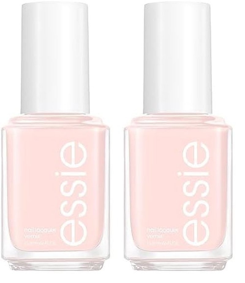 Essie Nail Polish, Salon-Quality, 8-free Vegan, Finish, Mademoiselle, 0.46 Ounces (Packaging May Vary) Sheer Pink (Pack of 2)