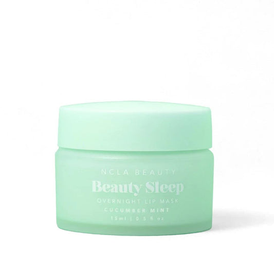 NCLA - Beauty Sleep Overnight Lip Mask | Vegan, Cruelty-Free, Clean Skincare (Cucumber Mint)