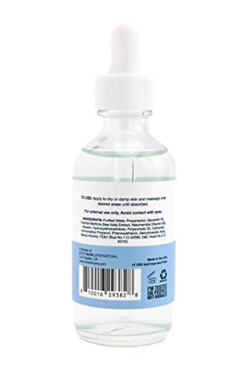Vitamins and Sea Beauty Blue Sea Kale and Niacinamide Serum for Face, Anti-Aging Firming, Smoothing Face Serum for Minimizing Pores, Oil Control, 2 Fl Oz