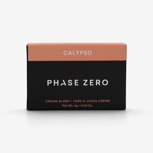 Phase Zero Makeup Cream Blush - "Calypso" - 4g / 0.141oz - Long Lasting, Easy to Use, for a Radiant, Natural, Luminous Skin
