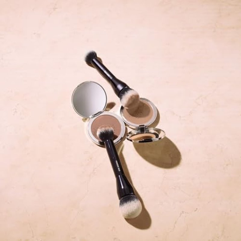LUNE + ASTER Soft Silk Bronzer | Buildable Silk Bronzer, Luminous-Matte Finish - Caramel