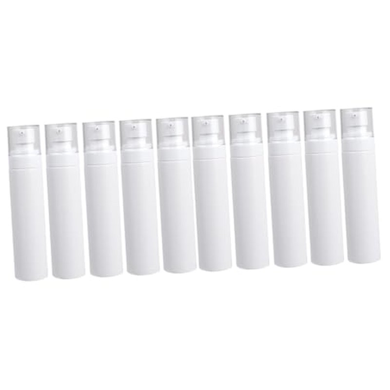 NOLITOY 2sets Lotion Sub Bottle Liquid Containers Foaming Dispenser Empty Mousse Foamer Pump Bottle Empty Water Lotion Bottle Empty Bottle Sub Emulsion Dispensing Bottle White 5pcs*2