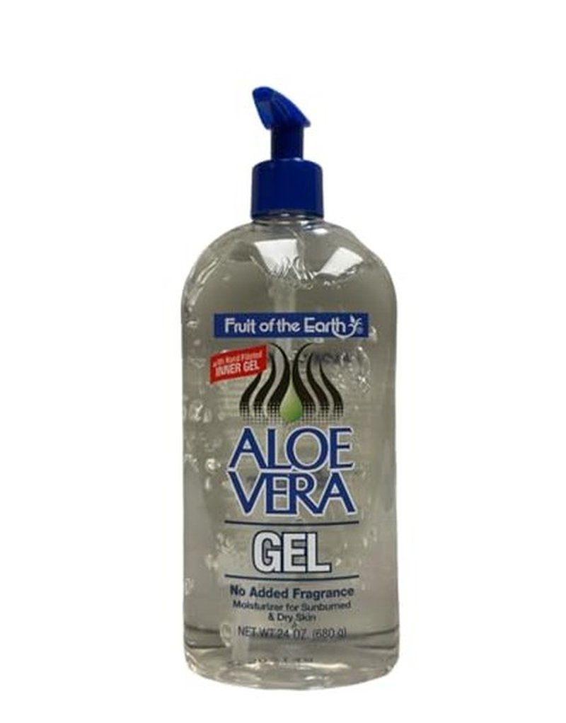 Fruit of the Earth Aloe Vera 100% Gel 6 oz (Pack of 3)