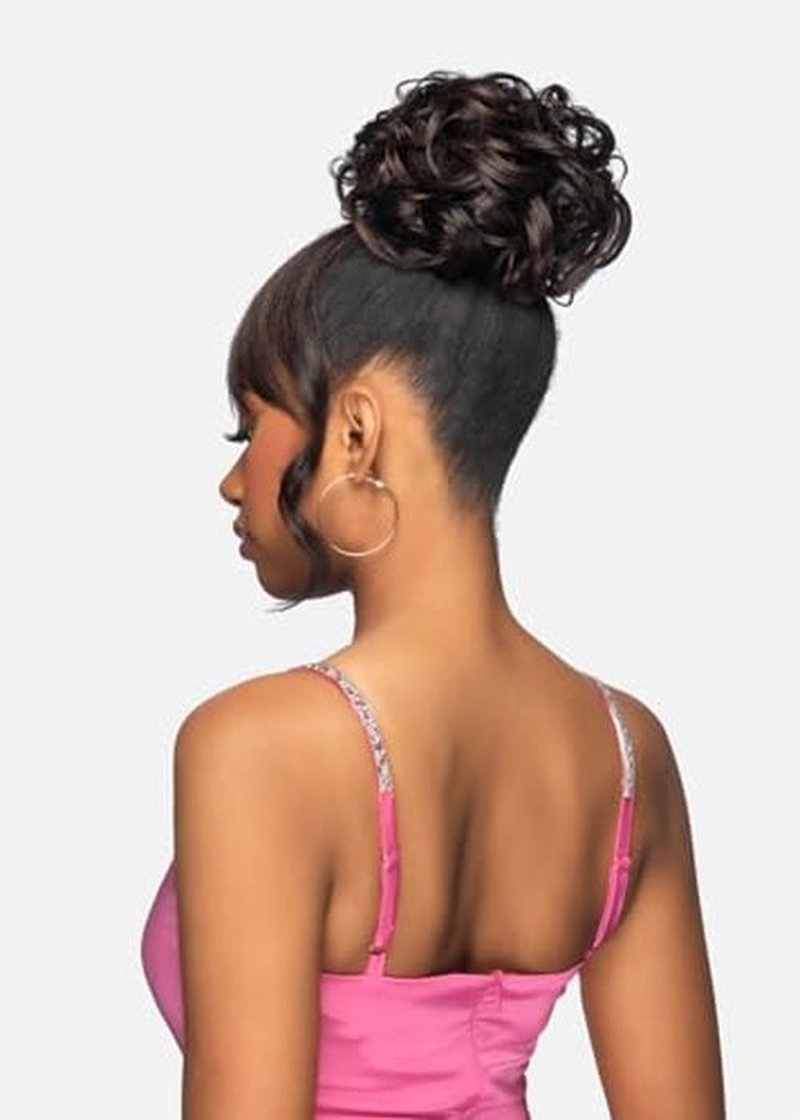 Vivica A. Fox BPB-HEAVEN, Bang & Bun, PIN CURL DOME w/BANG & SPIRAL CURL SIDES, Color FS4/27