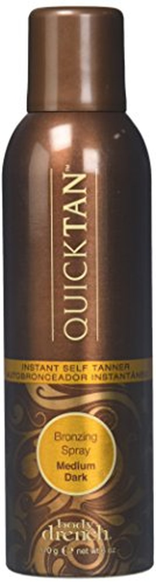 Body Drench Quick Tan Bronzing Spray Medium-Dark 6 Ounce (177ml) (2 Pack)