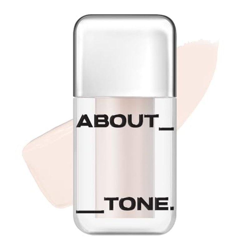ABOUT TONE Skin Layer Cover Fit Concealer 5 Colors - Ultra Adherence Super Comfort Fit Liquid Concealer 24 Hours Long-Lasting Lightweight Coverage Vegan Korean Face Makeup (21 COOL LIGHT, 0.2)