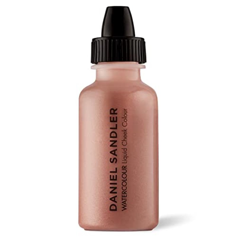 Daniel Sandler WATERCOLOUR LIQUID ILLUMINATOR 'GOLDEN GLOW' 15ml – Liquid Shimmer Makeup, Highlighter – Oil-Free, Lightweight, Buildable & Long-Lasting for Cheeks, Lips & Eyes