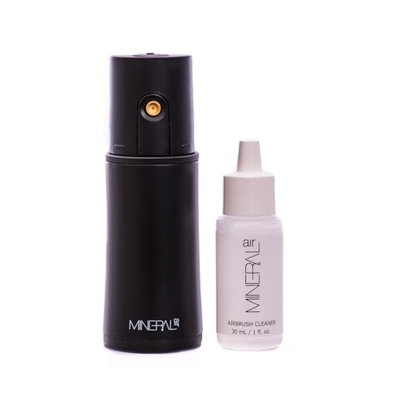 Mineral Air - Airbrush Makeup Cleaner for Airbrush Makeup Kit - 100 ml - Keep Your Device Clog-Free with Mineral Air Cleaning Solution