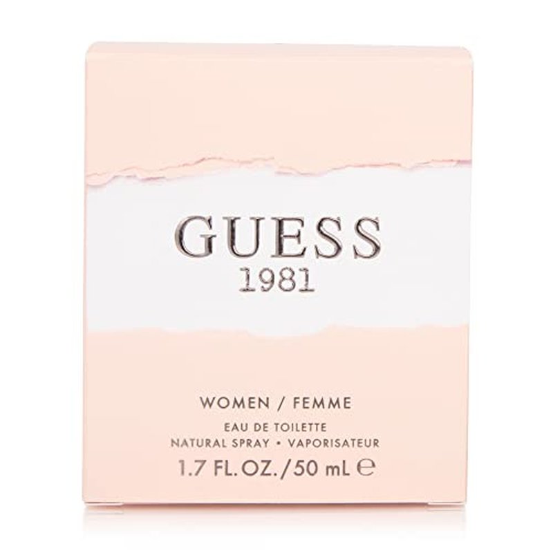 GUESS 1981 Women/Femme Eau de Toilette Perfume Spray For Women, 1.0 Fl. Oz.