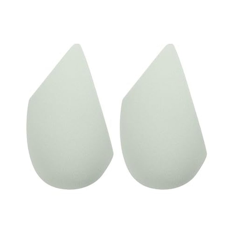 EcoTools Blurring Blender Makeup Sponge Duo, Makeup Blender Sponge For Blurred Skin, For Liquid & Cream Foundation, Cloud Coverage Memory Foam, Eco Friendly & Latex Free, Cruelty-Free & Vegan, 2 Count