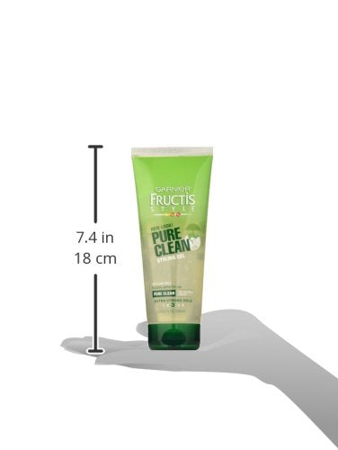Garnier Fructis Style Pure Clean Styling Gel, 6.80 Oz ( Pack of 6)