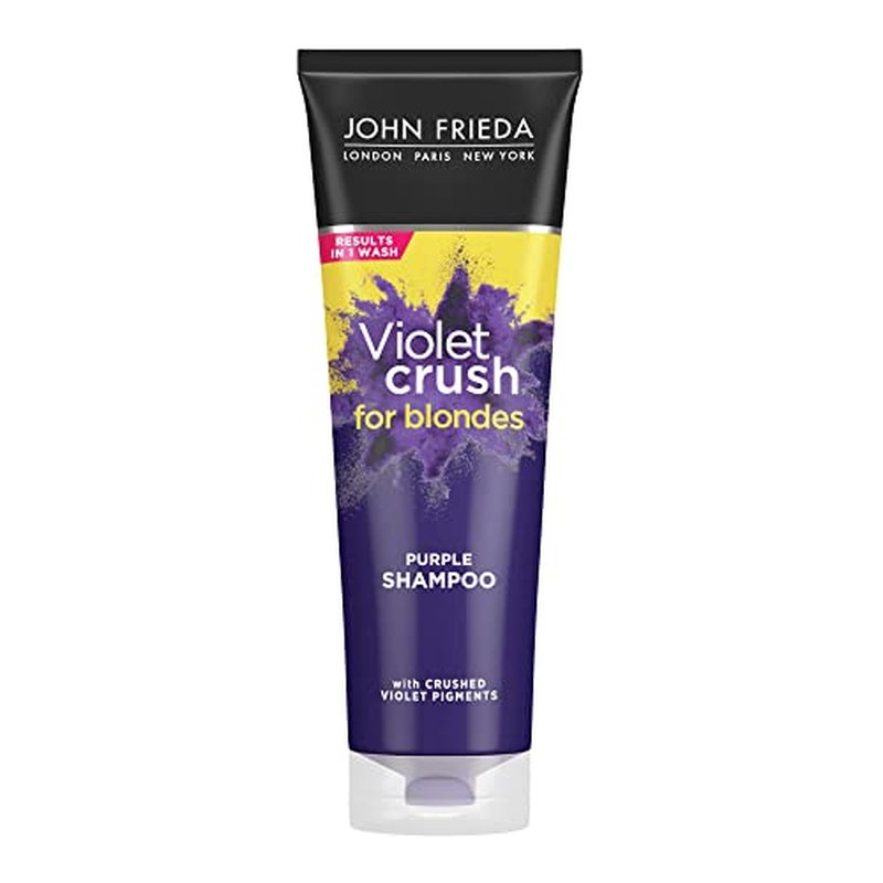John Frieda Go Blonder Lightening Shampoo for Blonde Color-Treated Hair, free of Paraben, Phthalate, Silicone, Ammonia, Cruelty 8.3 oz Bottle Vegan (Pack of 2)