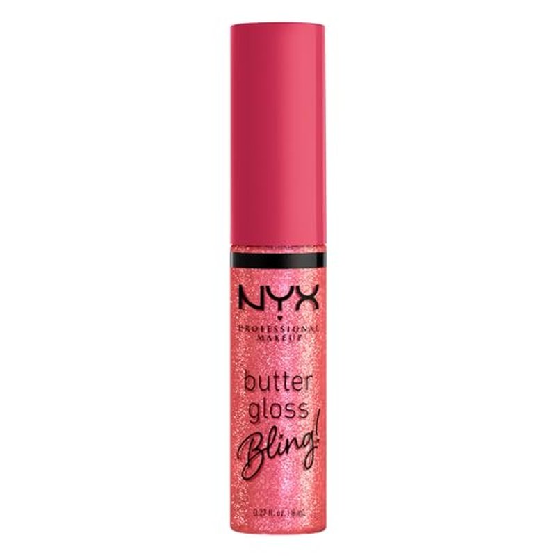 NYX PROFESSIONAL MAKEUP Butter Gloss Bling Lip Gloss, Non Sticky and Shiny Vegan Lip Makeup - She Got Money