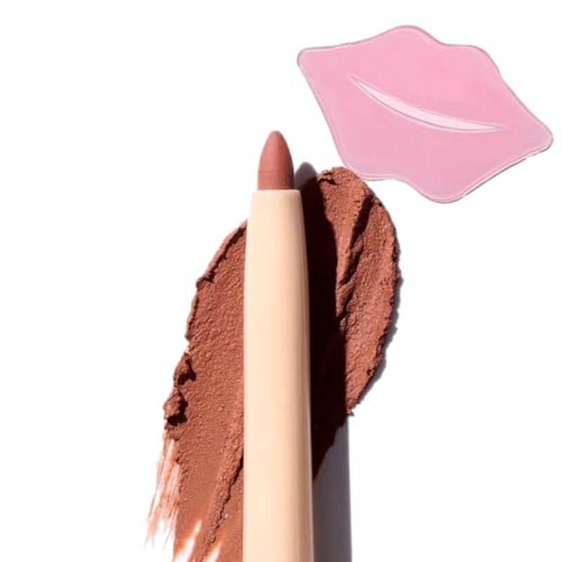 Glam Lux Beauty Bundle Beauty Creations Nude X Lip Liner Creamy Last All Day Flawless Application, Waterproof, Retractable Shaping & Sculpting, w/Collagen Lip Mask (Still the One, 1 Count)