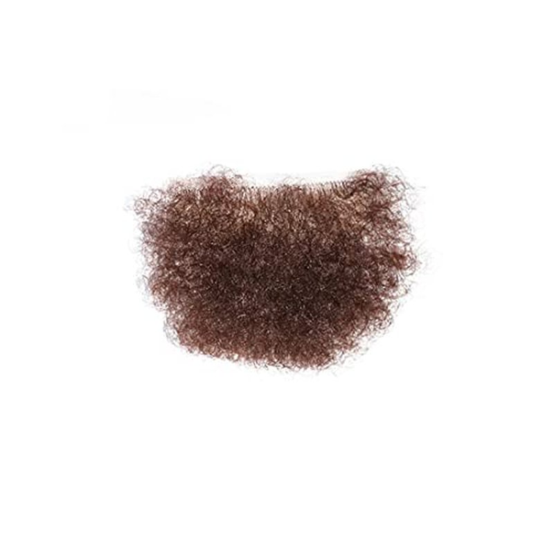 viviaBella Fake Private Hair Handmade Biniki Synthetic Hair Body Hair Adding Hair Volume (Style1, Dark Brown)
